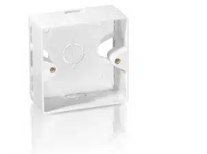 Equip 125560 Universal Surface Mounting Back Box, 80 mm, 80 mm, 35 mm, 56 g, 95 mm, 85 mm