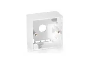 Equip 760302 Keystone System Surface Mounting Back Box, 80 mm, 80 mm, 42 mm, 79 g, 95 mm, 89 mm