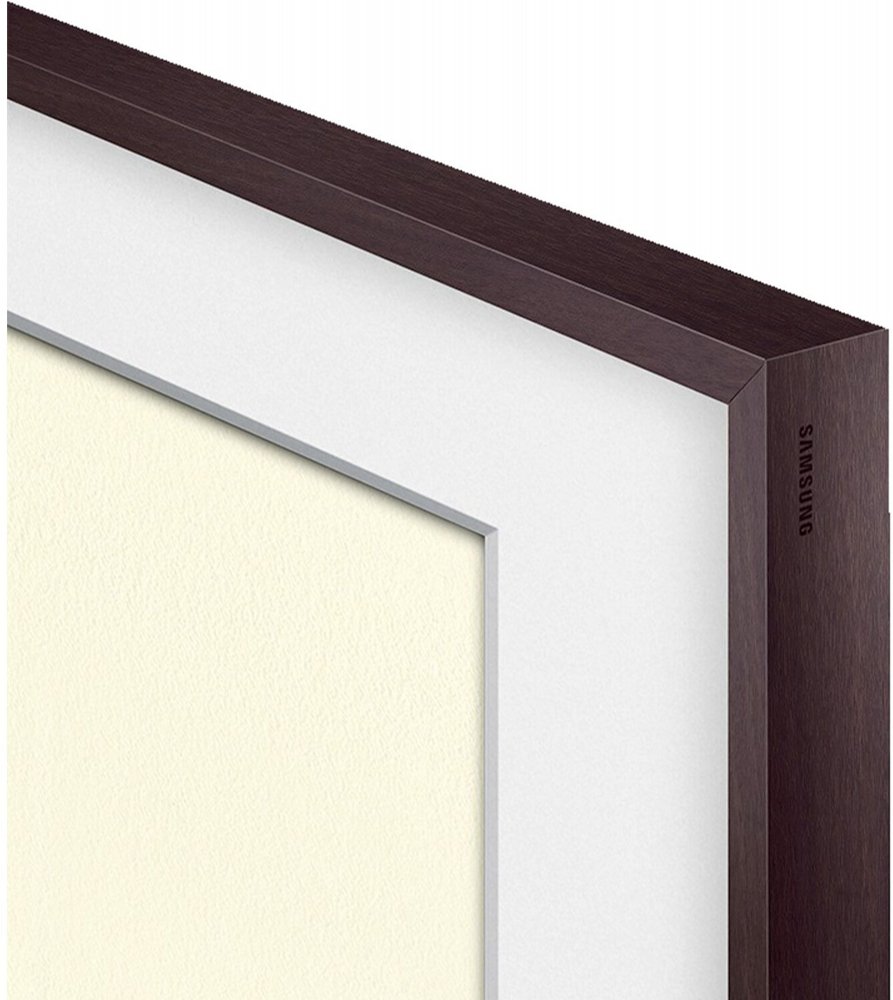 Samsung Lijst voor 85" Samsung The Frame TV | Modern Walnoothout 1 Samsung Lijst voor 85" Samsung The Frame TV | Modern Walnoothout