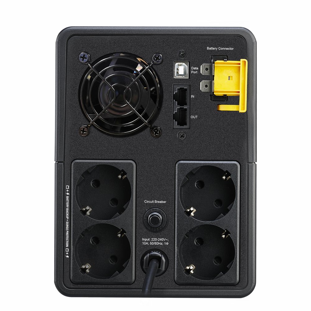 APC Back UPS BX2200MI GR | 2200VA / 1200W UPS | 4 x Schuko | AVR | USB 2 APC Back UPS BX2200MI GR | 2200VA / 1200W UPS | 4 x Schuko | AVR | USB - Afbeelding 2