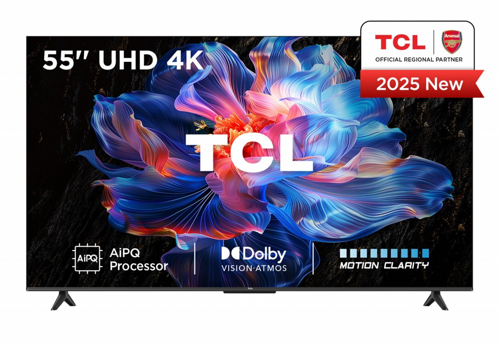 TCL 55V6C | 55" 4K Ultra HD DLED Smart TV | Google TV | Dolby Vision | 60Hz (2025) | OPEN BOX 1 TCL 55V6C | 55" 4K Ultra HD DLED Smart TV | Google TV | Dolby Vision | 60Hz (2025) | OPEN BOX
