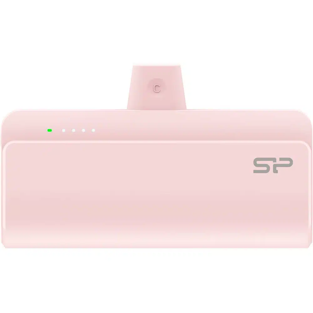 Silicon PowerPE QD50 | Powerbank | 5.000 mAh | 20W Power Delivery | USB-C | Roze 2 Silicon PowerPE QD50 | Powerbank | 5.000 mAh | 20W Power Delivery | USB-C | Roze - Afbeelding 2