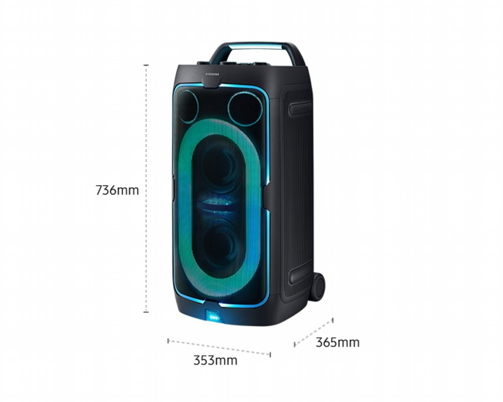 Samsung Sound Tower MX ST50F/XN | Bluetooth Party Speaker | 240W | Tot 18 Uur Accuduur | IPX4 Spatwaterbestendig | Karaoke & Party Lights+ 2 Samsung Sound Tower MX ST50F/XN | Bluetooth Party Speaker | 240W | Tot 18 Uur Accuduur | IPX4 Spatwaterbestendig | Karaoke & Party Lights+ - Afbeelding 2