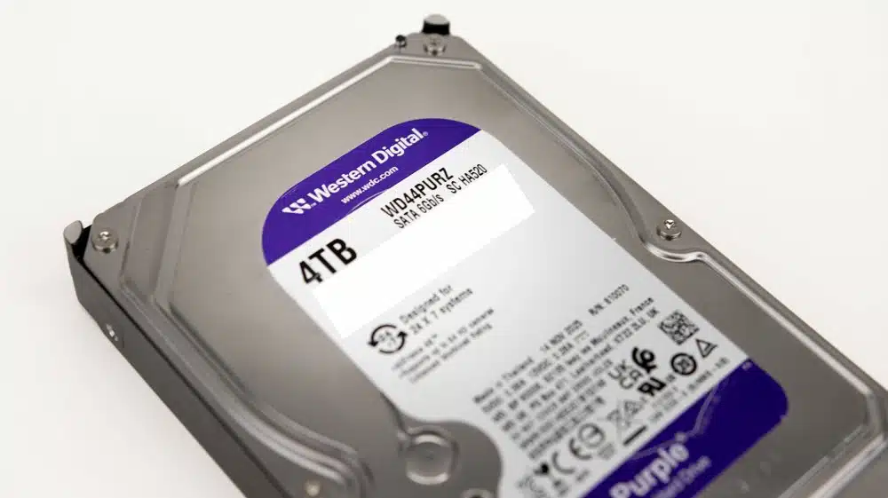 Western Digital Purple | 4TB Surveillance HDD | 3.5" | SATA III | 5400 RPM | 256MB Cache | OPEN BOX 5 Western Digital Purple | 4TB Surveillance HDD | 3.5" | SATA III | 5400 RPM | 256MB Cache | OPEN BOX - Afbeelding 5