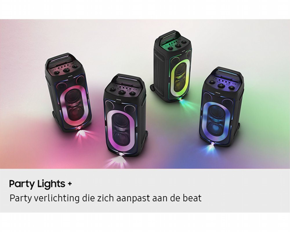 Samsung Sound Tower MX ST50F/XN | Bluetooth Party Speaker | 240W | Tot 18 Uur Accuduur | IPX4 Spatwaterbestendig | Karaoke & Party Lights+ 7 Samsung Sound Tower MX ST50F/XN | Bluetooth Party Speaker | 240W | Tot 18 Uur Accuduur | IPX4 Spatwaterbestendig | Karaoke & Party Lights+ - Afbeelding 7