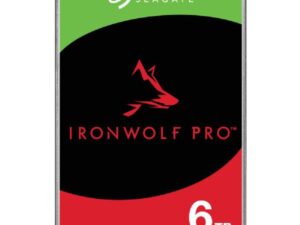 Seagate ST6000NT001 IronWolf Pro HDD, 6 TB, 7200 RPM, 256 MB, 3.5"