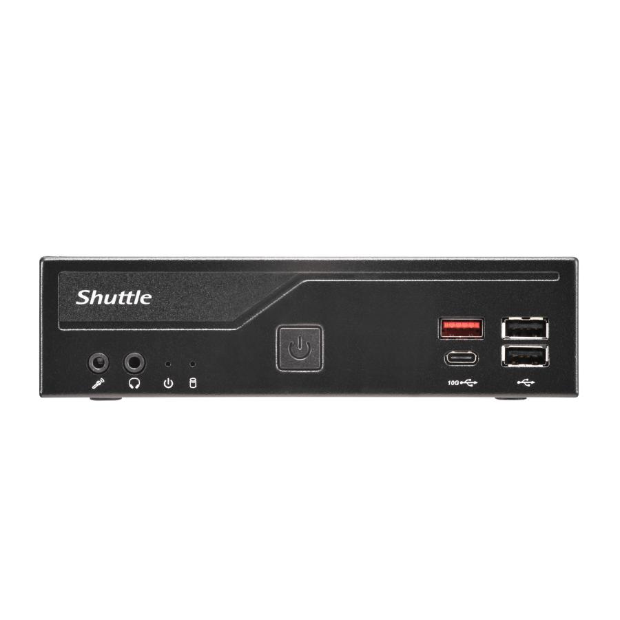 Shuttle DH810S Slim PC Barebone, S1851, DDR5, DP, HDMI, M.2, GBLAN, 8x USB, 1x COM, 24/7 2 Shuttle DH810S Slim PC Barebone, S1851, DDR5, DP, HDMI, M.2, GBLAN, 8x USB, 1x COM, 24/7 - Afbeelding 2