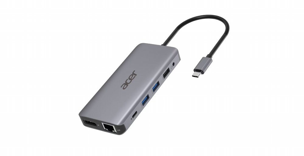 Acer 12-in-1 USB-C Docking Station | Dual HDMI | DisplayPort | Gigabit Ethernet | USB 3.2 Gen 1 1 Acer 12-in-1 USB-C Docking Station | Dual HDMI | DisplayPort | Gigabit Ethernet | USB 3.2 Gen 1