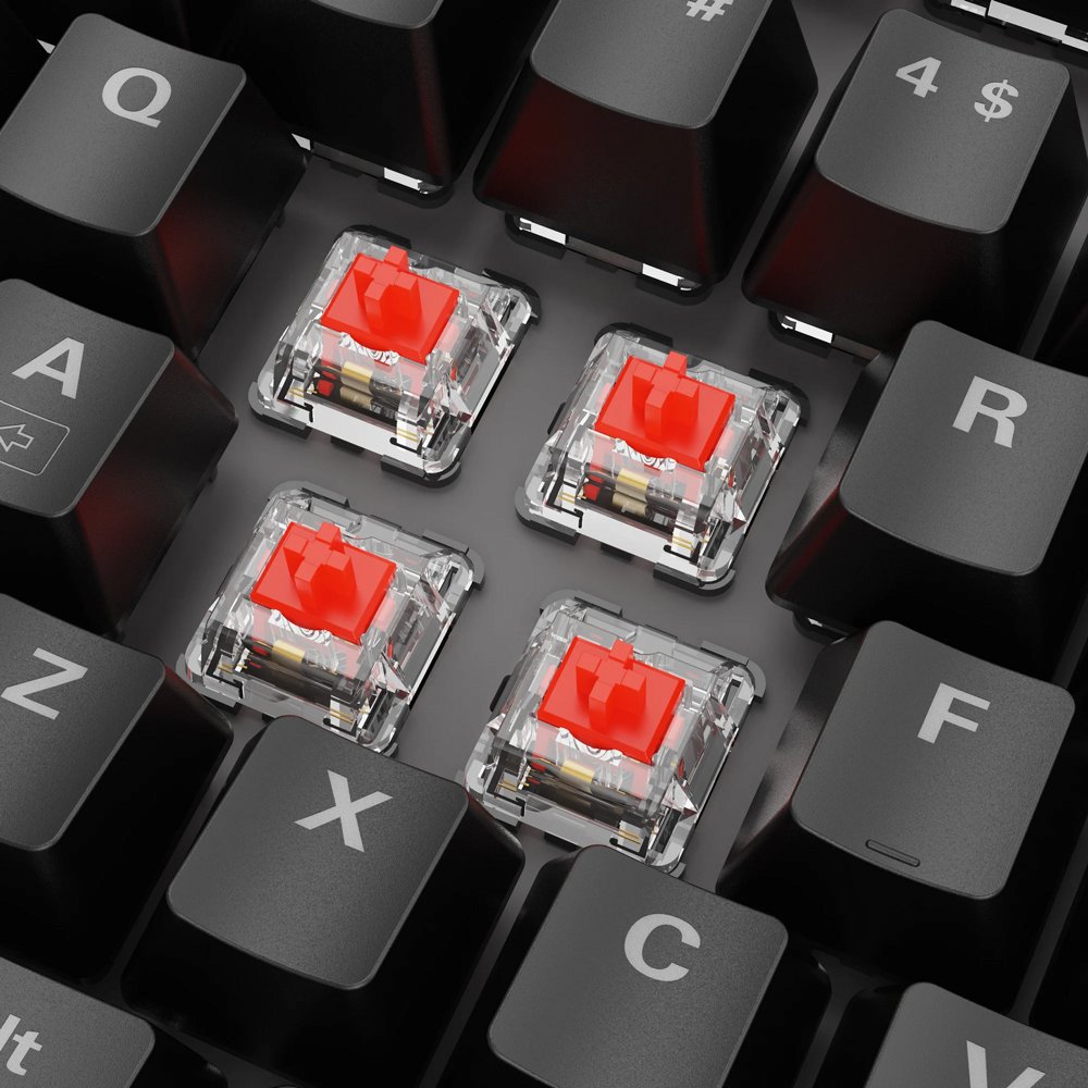 Sharkoon SKILLER SGK20 RGB | Mechanisch Gaming Toetsenbord | QWERTY | Zwart 3 Sharkoon SKILLER SGK20 RGB | Mechanisch Gaming Toetsenbord | QWERTY | Zwart - Afbeelding 3