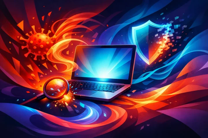 Malware verwijderen van laptop zonder paniek