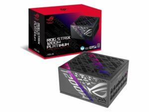 ASUS ROG Strix 1200W ATX Voeding | 80 PLUS Platinum | ATX 3.1 | PCIe 5.1 | Volledig Modulair