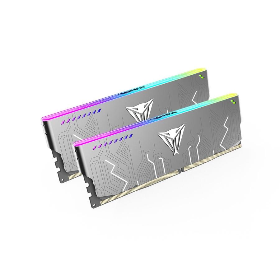 Patriot VVR532G60C28AK Viper Steel 5 Infinite RGB DIMM Kit, 32GB, DDR5, 6000Mhz, Silver 1 Patriot VVR532G60C28AK Viper Steel 5 Infinite RGB DIMM Kit, 32GB, DDR5, 6000Mhz, Silver