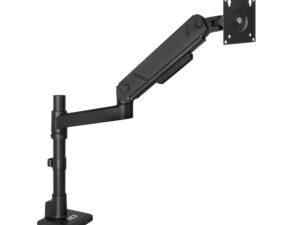 ACT AC8329 | Monitorarm tot 45" en 16kg | Gasveer | VESA 75x75 / 100x100 | Bureauklem en Doorvoermontage
