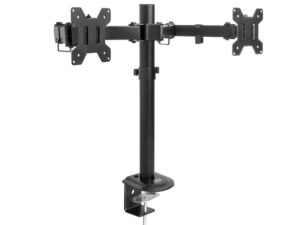ACT Essentials AC8362 | Monitorarm voor 2 Schermen tot 32" | 8kg per Scherm | VESA 75x75 / 100x100 | Bureauklem