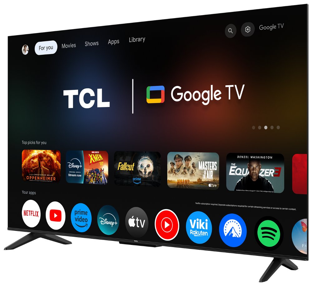 TCL 50P6K | 50" 4K UHD LED TV | HDR10 | Google TV 6 TCL 50P6K | 50" 4K UHD LED TV | HDR10 | Google TV - Afbeelding 6