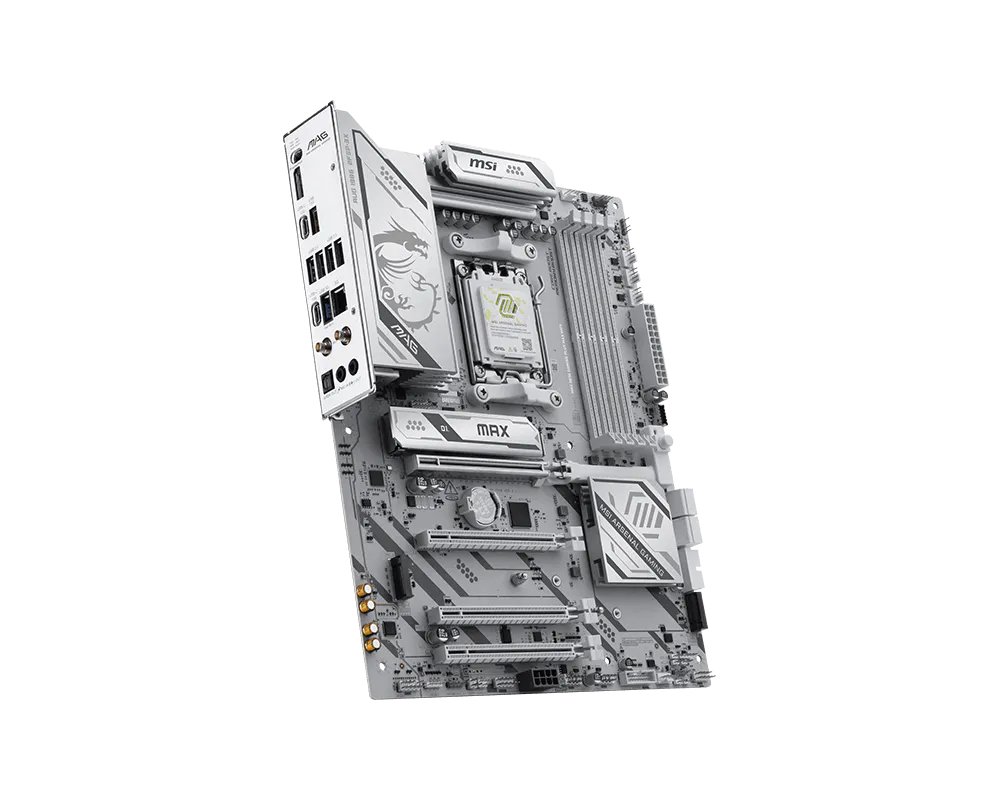 MSI MAG B850 GAMING PLUS MAX WIFI | AMD B850 | AM5 | DDR5 | Wi-Fi 7 | ATX Moederbord 2 MSI MAG B850 GAMING PLUS MAX WIFI | AMD B850 | AM5 | DDR5 | Wi-Fi 7 | ATX Moederbord - Afbeelding 2
