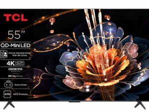 TCL 55C69KS 55" | 4K QD-Mini LED Smart TV | Google TV | Dolby Vision | Metallic