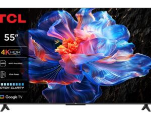 TCL 55P6K 55" | 4K UHD Smart TV | Google TV | HDR10 | Zwart