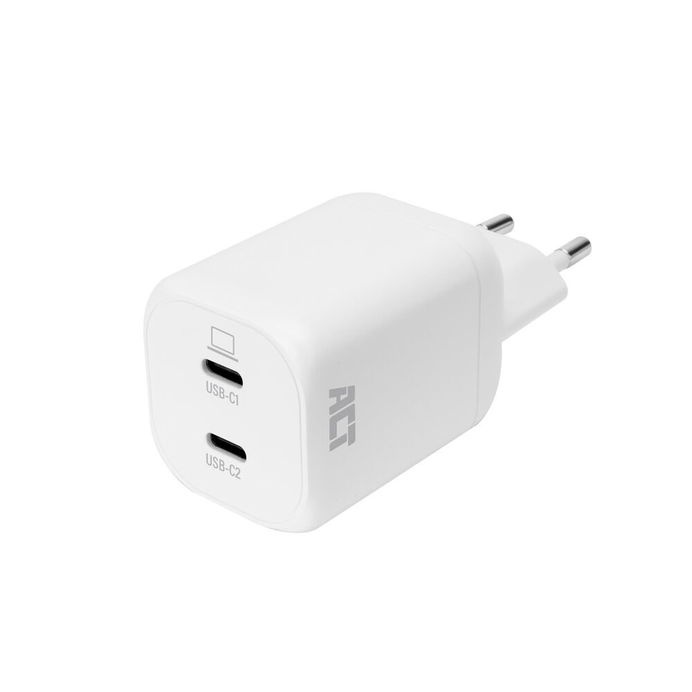ACT AC2175 | 100W USB-C-lader | 2× USB-C | Power Delivery 3.2 | PPS & AVS | GaNFast 1 ACT AC2175 | 100W USB-C-lader | 2× USB-C | Power Delivery 3.2 | PPS & AVS | GaNFast