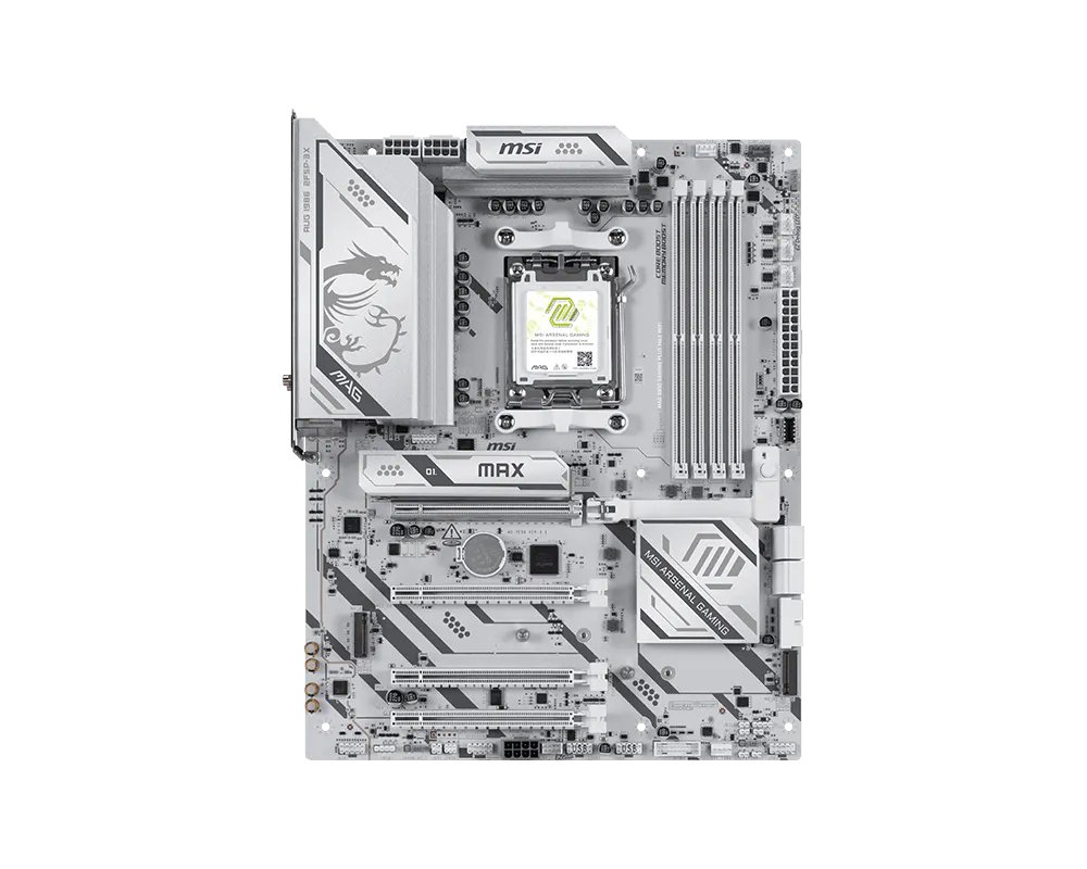 MSI MAG B850 GAMING PLUS MAX WIFI | AMD B850 | AM5 | DDR5 | Wi-Fi 7 | ATX Moederbord 1 MSI MAG B850 GAMING PLUS MAX WIFI | AMD B850 | AM5 | DDR5 | Wi-Fi 7 | ATX Moederbord