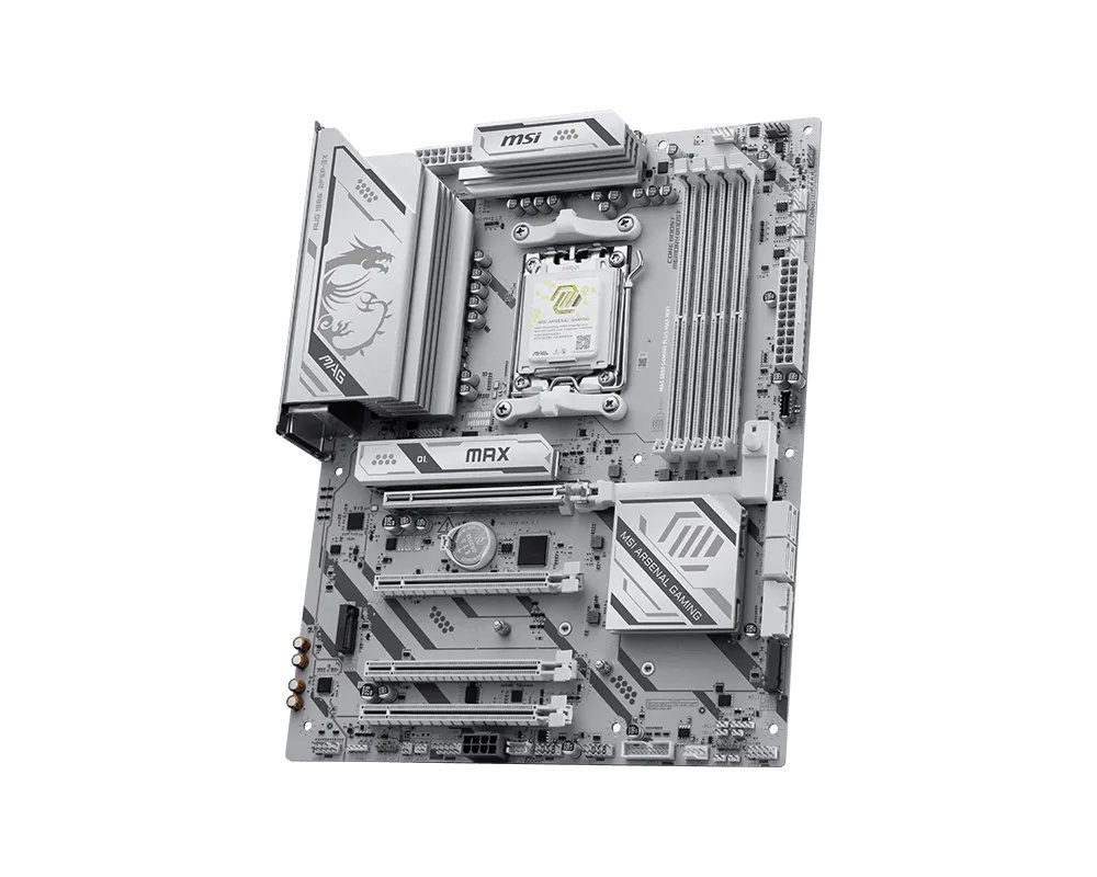 MSI MAG B850 GAMING PLUS MAX WIFI | AMD B850 | AM5 | DDR5 | Wi-Fi 7 | ATX Moederbord 4 MSI MAG B850 GAMING PLUS MAX WIFI | AMD B850 | AM5 | DDR5 | Wi-Fi 7 | ATX Moederbord - Afbeelding 4