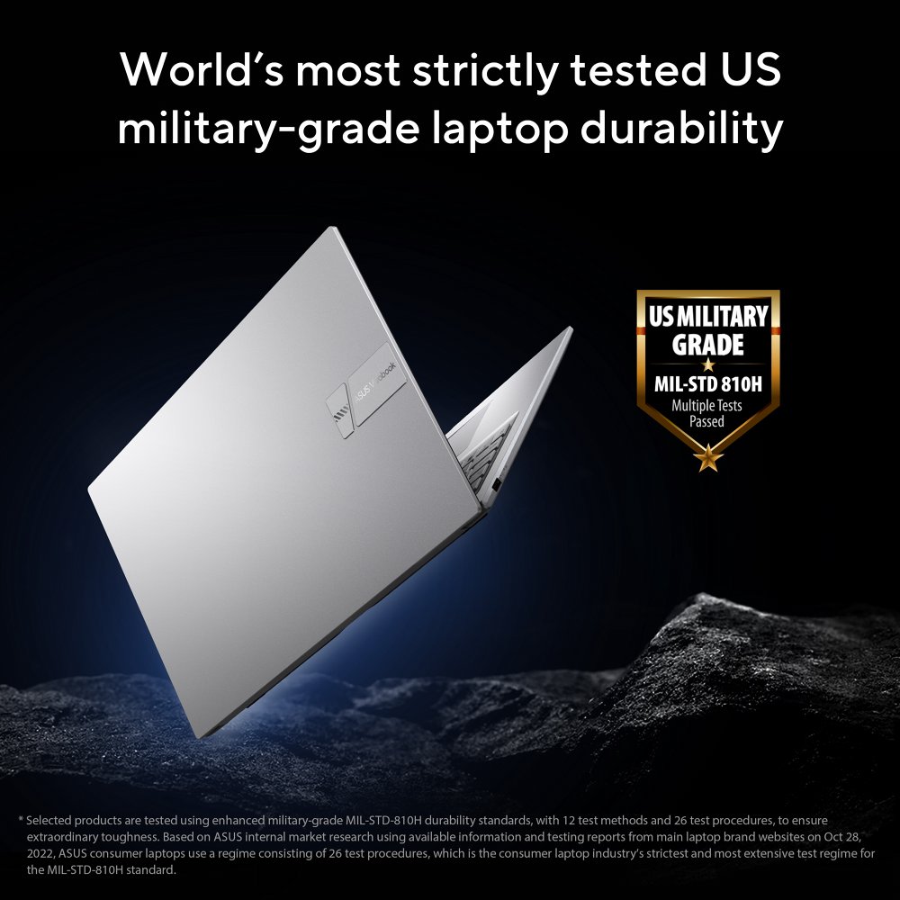 ASUS Vivobook 17 X1704VA | 17.3'' Full HD IPS | Intel Core 5 120U | 16GB RAM | 512B SSD | W11 Home | Quiet Blue 8 ASUS Vivobook 17 X1704VA | 17.3'' Full HD IPS | Intel Core 5 120U | 16GB RAM | 512B SSD | W11 Home | Quiet Blue - Afbeelding 8