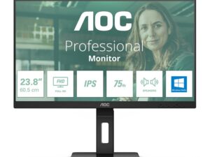 AOC 24P3CW | 23.8" Full HD IPS | 100Hz | 4ms | USB-C 65W | 5MP Webcam