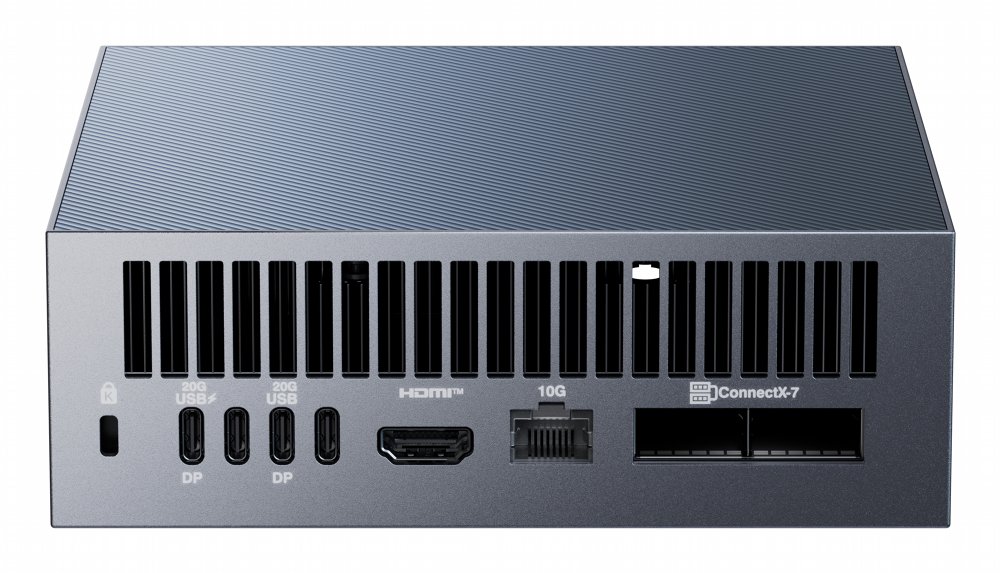 ASUS Ascent GX10 | NVIDIA GB10 Grace Blackwell | 128GB LPDDR5X | 2TB SSD | AI Supercomputer 5 ASUS Ascent GX10 | NVIDIA GB10 Grace Blackwell | 128GB LPDDR5X | 2TB SSD | AI Supercomputer - Afbeelding 5